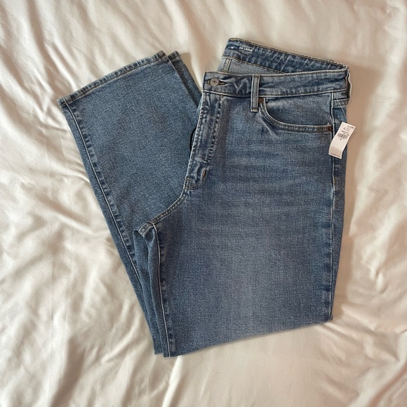 *NWT* Old Navy High-Rise OG Loose Jeans Medium Wash Size 16R - Picture 5 of 6